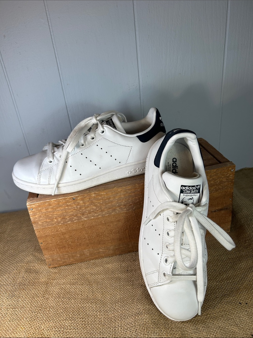 adidas Stan Smith Leather Sneakers